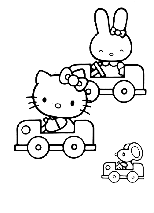 free hello kitty pics. Hello kitty coloring sheet