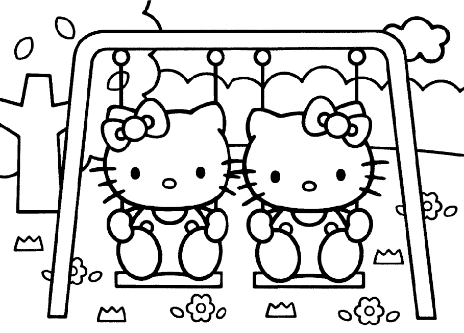 Hello Kitty swing Color Plate