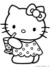 Hello Kitty Color Picture 