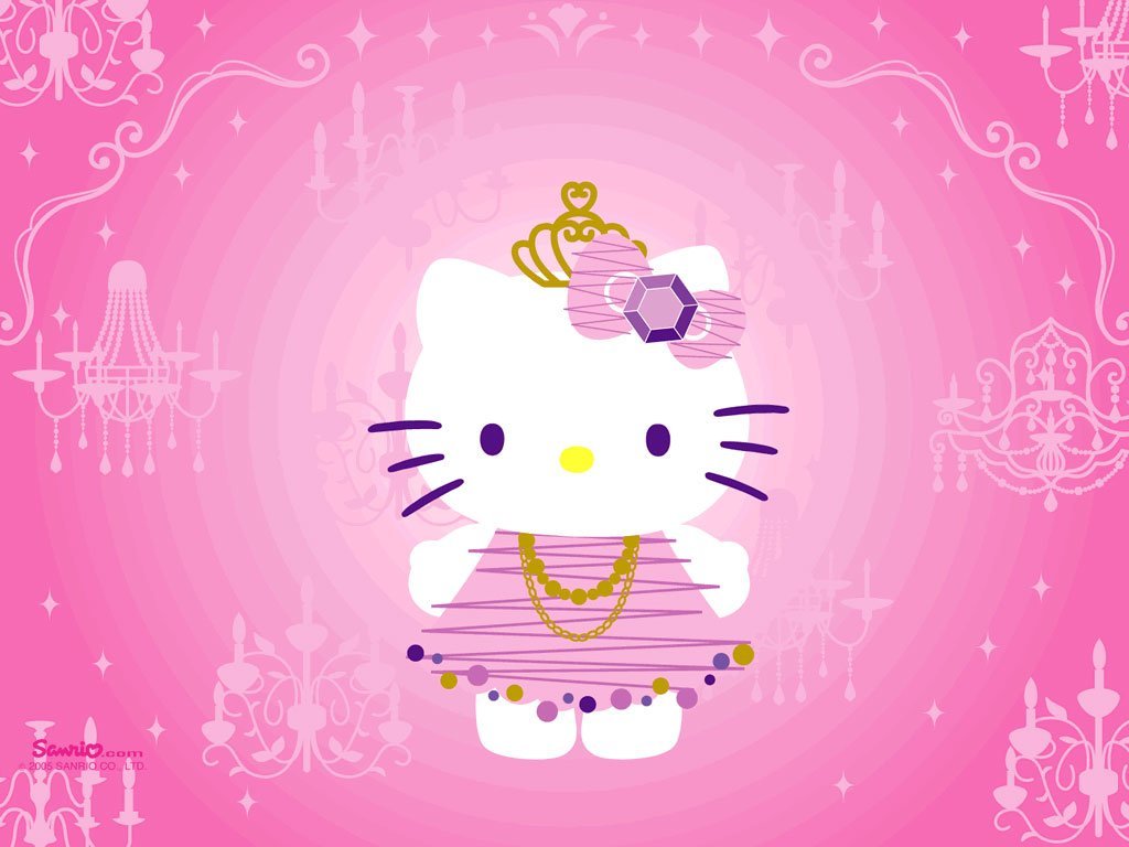 Hello Kitty princess Wallpaper Pink picture