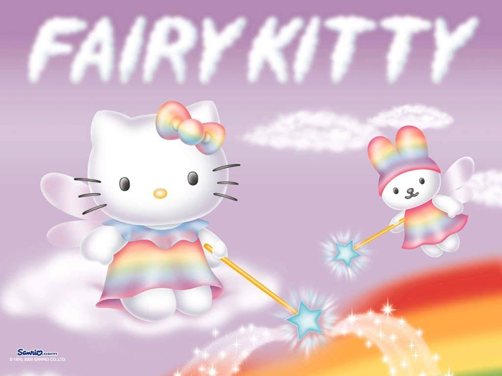 Fairy Kitty Hello Kitty Wallpaper