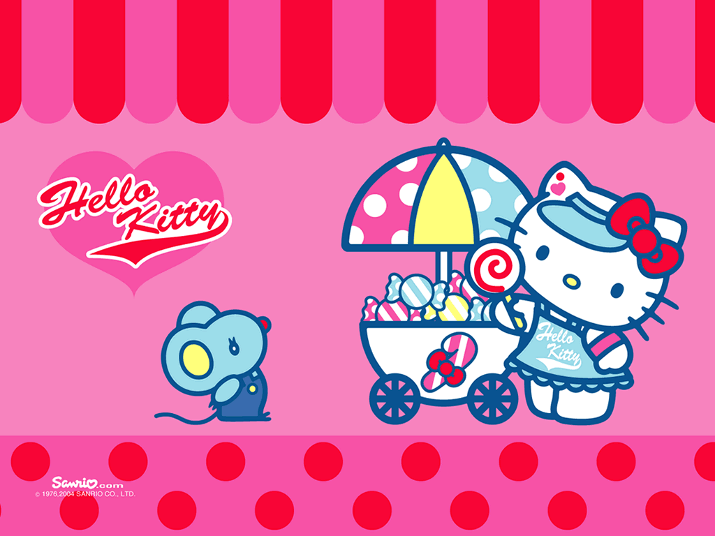 Hello Kitty Candy Wallpapers