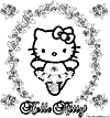 Hello Kitty Coloring