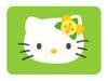 Green Hello Kitty wallpaper