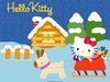 Hello Kitty winter wallpaper 