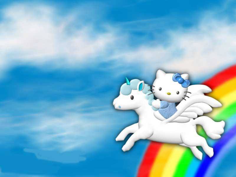 Hello Kitty Unicorn Wallpaper 